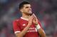 Liverpool's midfielder Dominic Solanke reacts during the final Audi Cup football match between Atletico Madrid and FC Liverpool in the stadium in Munich, southern Germany, on August 2, 2017. / AFP PHOTO / Christof STACHE (Photo credit should read