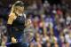NEW YORK, NY - SEPTEMBER 01: Maria Sharapova of Russia reacts against Sofia Kenin of the United States during their third round Women's Singles match on Day Five of the 2017 US Open at the USTA Billie Jean King National Tennis Center on September 1, 2017