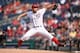 WASHINGTON, DC - AUGUST 30: Stephen Strasburg #37 of the Washington Nationals pitches in the third inning during a baseball game against the Miami Marlins at Nationals Park on August 30, 2017 in Washington,DC. (Photo by Mitchell Layton/Getty Images)