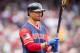 BOSTON, MA - AUGUST 27: Mookie Betts #50 of the Boston Red Sox steps into the batter's box against the Baltimore Orioles in the first inning at Fenway Park on August 27, 2017 in Boston, Massachusetts. (Photo by Michael Ivins/Boston Red Sox/Getty Images)