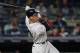 NEW YORK, NY - SEPTEMBER 03: Aaron Judge #99 of the New York Yankees in action during a game against the Boston Red Sox at Yankee Stadium on September 3, 2017 in the Bronx borough of New York City. (Photo by Rich Schultz/Getty Images)