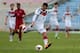 LOULÉ, PORTUGAL - FEBRUARY 9: Atakan Akkaynak of Germany during the UEFA Under17 match between U17 Portugal v U17 Germany on February 9, 2016 in Estádio Algarve, Loulé, Portugal. (Photo by Filipe Farinha/Bongarts/Getty Images)