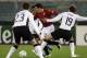 Evans and Pique in action together for United.