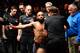 Apr 15, 2017; Kansas City, MO, USA; Demetrious Johnson before the fight against Wilson Reis fight during UFC Fight Night at Sprint Center. Mandatory Credit: Ron Chenoy-USA TODAY Sports
