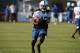 Jul 31, 2017; Indianapolis, IN, USA; Indianapolis Colts wide receiver T.Y. Hilton (13) runs with the ball after catching a pass during training camp at the Indiana Farm Bureau Center. Mandatory Credit: Brian Spurlock-USA TODAY Sports