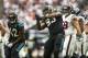 Sep 10, 2017; Houston, TX, USA; Jacksonville Jaguars defensive tackle Calais Campbell (93) celebrates after a play during the second quarter against the Houston Texans at NRG Stadium. Mandatory Credit: Troy Taormina-USA TODAY Sports