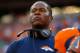 DENVER, CO - AUGUST 26: Head coach Vance Joseph of the Denver Broncos looks on before a Preseason game against the Green Bay Packers at Sports Authority Field at Mile High on August 26, 2017 in Denver, Colorado. (Photo by Justin Edmonds/Getty Images)