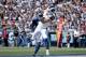 LOS ANGELES, CA - SEPTEMBER 10: Wide receiver Cooper Kupp #18 of the Los Angeles Rams catches a pass for a touchdown in front of free safety T.J. Green #32 of the Indianapolis Colts in the second quarter at Los Angeles Memorial Coliseum on September 10,