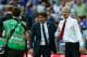 Arsenal's French manager Arsene Wenger (R) and Chelsea's Italian head coach Antonio Conte speak at the final whistle in the English FA Cup final football match between Arsenal and Chelsea at Wembley stadium in London on May 27, 2017.
Aaron Ramsey scored a