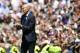 Real Madrid's French coach Zinedine Zidane applauds during the Spanish Liga football match Real Madrid vs Levante at the Santiago Bernabeu stadium in Madrid on September 9, 2017. / AFP PHOTO / PIERRE-PHILIPPE MARCOU (Photo credit should read PIERRE