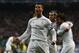 MADRID, SPAIN - APRIL 12: Cristiano Ronaldo of Real Madrid celebrates his second goal during the UEFA Champions League quarter final second leg match between Real Madrid CF and VfL Wolfsburg at Estadio Santiago Bernabeu on April 12, 2016 in Madrid, Spain