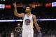 OAKLAND, CA - DECEMBER 30: Stephen Curry #30 of the Golden State Warriors reacts during their game against the Dallas Mavericks at ORACLE Arena on December 30, 2016 in Oakland, California. NOTE TO USER: User expressly acknowledges and agrees that, by dow
