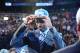 NEWARK, NJ - JUNE 28: Harrison Barnes checks his hat after being selected number seven overall by the Golden State Warriors during 2012 NBA Draft at the Prudential Center on June 28, 2012 in Newark, New Jersey. NOTE TO USER: User expressly acknowledges a