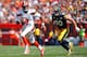 CLEVELAND, OH - SEPTEMBER 10: DeShone Kizer #7 of the Cleveland Browns eludes T.J. Watt #90 of the Pittsburgh Steelers at FirstEnergy Stadium on September 10, 2017 in Cleveland, Ohio. (Photo by Justin K. Aller/Getty Images)