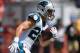SANTA CLARA, CA - SEPTEMBER 10: Christian McCaffrey #22 of the Carolina Panthers warms up during pregame warm ups prior to playing the San Francisco 49ers at Levi's Stadium on September 10, 2017 in Santa Clara, California. (Photo by Thearon W. Henderson