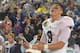 Dec 23, 2015; Mobile, AL, USA; Georgia Southern Eagles place kicker Younghoe Koo (9) celebrate after defeating the Bowling Green Falcons in the 2015 GoDaddy Bowl at Ladd-Peebles Stadium. Georgia Southern won 58-27. Mandatory Credit: Glenn Andrews-USA TO
