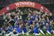 goalkeeper Petr Cech of Chelsea FC, Branislav Ivanovic of Chelsea FC, Ashley Cole of Chelsea FC, David Luiz of Chelsea FC, Ramires of Chelsea FC, Frank Lampard of Chelsea FC, Fernando Torres of Chelsea FC Juan Mata of Chelsea FC, Oscar of Chelsea FC durin
