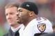 CINCINNATI, OH - JANUARY 01: Steve Smith Sr. #89 of the Baltimore Ravens watches his team from the sidelines during the game against the Cincinnati Bengals at Paul Brown Stadium on January 1, 2017 in Cincinnati, Ohio.The Bengals defeated the Ravens 27-10