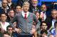 Arsenal's French manager Arsene Wenger looks on from the touchline during the English Premier League football match between Chelsea and Arsenal at Stamford Bridge in London on September 17, 2017. / AFP PHOTO / Ben STANSALL / RESTRICTED TO EDITORIAL USE. N