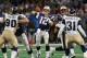 Brady won his first Super Bowl with a receiving corps that saw only two players catch more than 30 passes that season.