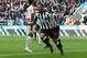 NEWCASTLE UPON TYNE, ENGLAND - SEPTEMBER 16: Jamaal Lascelles of Newcastle United celebrates after he scores the winning goal during the Premier League match between Newcastle United and Stoke City at St. James Park on September 16, 2017 in Newcastle up