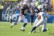 CARSON, CA - AUGUST 13: Hunter Henry #86 of the Los Angeles Chargers runs the ball in the first quarter against the Seattle Seahawks at StubHub Center on August 13, 2017 in Carson, California. (Photo by Joe Scarnici/Getty Images)