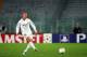 ROME, ITALY - DECEMBER 8: David Beckham of Real Madrid passes in an empty stadium during the UEFA Champion's League group B match between AS Roma and Real Madrid on December 8, 2004 at the Stadio Olympico in Rome, Italy. (Photo by Mike Hewitt/Getty Imag