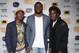 Mendenhall (center) at the premiere of "Shake The Dust" in Hollywood.