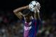 BARCELONA, SPAIN - SEPTEMBER 12: Nelson Cabral Semedo of FC Barcelona in action during the UEFA Champions League 2017-18 match between FC Barcelona and Juventus at Camp Nou on 12 September 2017 in Barcelona, Spain. (Photo by Power Sport Images/Getty Image