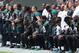 LONDON, ENGLAND - SEPTEMBER 24: Jacksonville Jaguars players kneel during the playing of the national anthem against the Baltimore Ravens at Wembley Stadium on September 24, 2017 in London, United Kingdom. (Photo by Mitchell Gunn/Getty Images)