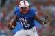 DALLAS, TX - SEPTEMBER 04: Courtland Sutton #16 of the Southern Methodist Mustangs scores a touchdown agains the Baylor Bears in the second quarter at Gerald J. Ford Stadium on September 4, 2015 in Dallas, Texas. (Photo by Tom Pennington/Getty Images)
