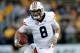 COLUMBIA, MO - SEPTEMBER 23: Quarterback Jarrett Stidham #8 of the Auburn Tigers scrambles during the game against the Missouri Tigers at Faurot Field/Memorial Stadium on September 23, 2017 in Columbia, Missouri. (Photo by Jamie Squire/Getty Images)