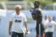 LOS ANGELES, CA - JULY 10: Midfielder Paul Pogba #6 and manager Jose Mourinho of Manchester United during training for Tour 2017 at UCLA's Drake Stadium July 10, 2017, in Los Angeles, California. (Photo by Kevork Djansezian/Getty Images)