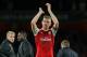 LONDON, ENGLAND - SEPTEMBER 14: Per Mertesacker of Arsenal gestures schlussjubel during the UEFA Europa League group H match between Arsenal FC and 1. FC Koeln at Emirates Stadium on September 14, 2017 in London, United Kingdom. (Photo by TF-Images/TF-Ima
