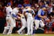 The Cubs celebrate their NL Central title.