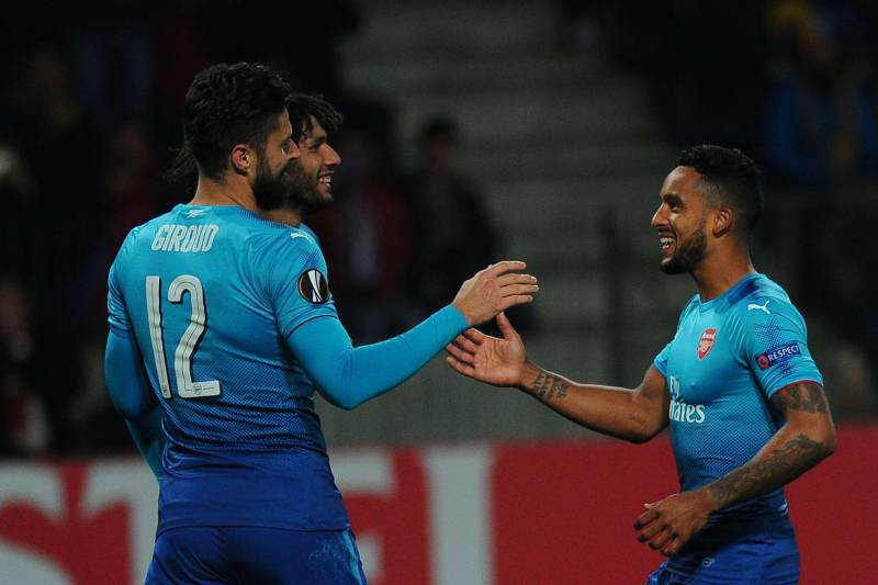 Image result for giroud goal europa