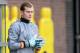 Liverpool's German goalkeeper Loris Karius arrives to attend a team training session at the club's Melwood training complex in Liverpool, north west England, on September 25, 2017 , on the eve of their Champions League Group E football match against Spart
