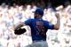 MILWAUKEE, WI - JULY 30: Wade Davis #71 of the Chicago Cubs throws a pitch during the ninth inning of a game against the Milwaukee Brewers at Miller Park on July 30, 2017 in Milwaukee, Wisconsin. (Photo by Stacy Revere/Getty Images)