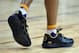 LAS VEGAS, NV - JULY 08: Lonzo Ball #2 of the Los Angeles Lakers wears Big Baller Brand ZO2 sneakers during a 2017 Summer League game against the Boston Celtics at the Thomas & Mack Center on July 8, 2017 in Las Vegas, Nevada. Boston won 86-81. NOTE TO U