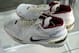 2003-04 LeBron James Game Worn, Signed Rookie Shoes on display during the media preview February 20, 2014 in New York of Heritage Auctions February 22 Platinum Night Sports Auction to be held at the The Fletcher-Sinclair Mansion (Ukrainian Institute of A