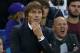 Chelsea's Italian head coach Antonio Conte watches from the touchline during the English Premier League football match between Chelsea and Manchester City at Stamford Bridge in London on September 30, 2017. / AFP PHOTO / Ian KINGTON / RESTRICTED TO EDITOR