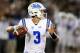 PASADENA, CA - SEPTEMBER 30: Josh Rosen #3 of the UCLA Bruins looks to pass during the second half of a game against the Colorado Buffaloes at the Rose Bowl on September 30, 2017 in Pasadena, California. (Photo by Sean M. Haffey/Getty Images)