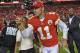 KANSAS CITY, MO - OCTOBER 02: Quarterback Alex Smith #11 of the Kansas City Chiefs reacts after a game against the Washington Redskins on October 2, 2017 at Arrowhead Stadium in Kansas City, Missouri. (Photo by Peter G. Aiken/Getty Images)