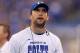INDIANAPOLIS, IN - SEPTEMBER 17: Andrew Luck #12 of the Indianapolis Colts looks on from the sideline against the Arizona Cardinals at Lucas Oil Stadium on September 17, 2017 in Indianapolis, Indiana. (Photo by Michael Reaves/Getty Images)