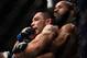 Johnson takes Borg's back in their fight at UFC 216.