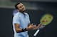 Kyrgios unravelled in the second set.
