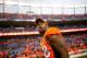 DENVER, CO - OCTOBER 1: Outside linebacker Von Miller #58 of the Denver Broncos walks off the field after a 16-10 win over the Oakland Raiders at Sports Authority Field at Mile High on October 1, 2017 in Denver, Colorado. (Photo by Justin Edmonds/Getty I