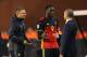 20161007 - Brussels, Belgium / FIFA WC 2018 QUALIFYING MATCH : BELGIUM vs BOSNIA AND HERZEGOVINA / 'nRomelu LUKAKU - Roberto MARTINEZ (Head coach)'nEUROPEAN QUALIFIERS / QUALIFYING ROUND GROUP H / FOOTBALL / VOETBAL / SOCCER / RODE DUIVELS / DIABLES ROUGE