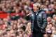 Crystal Palace's English manager Roy Hodgson gestures during the English Premier League football match between Manchester United and Crystal Palace at Old Trafford in Manchester, north west England, on September 30, 2017. / AFP PHOTO / Paul ELLIS / RESTRI