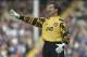 12 Oct 1996: David Seaman of Arsenal gives the instructions during the FA Carling Premier league match between Blackburn Rovers and Arsenal at Ewood Park in Blackburn. Arsenal went onto win the game by 0-2. Mandatory Credit: Shaun Botterill/Allsport